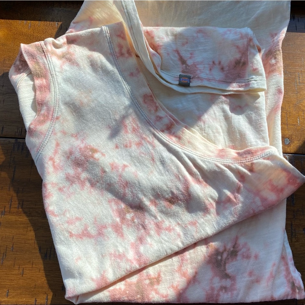 â˘CUSTOMâ˘Dickies Ladies Tank Top-Acid Washed-New prior - Picture 2 of 13